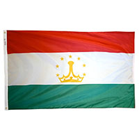 Tajikistan Outdoor Nylon Flag