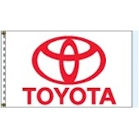 Toyota Authorized Automobile Dealer Nylon Flag