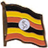 Uganda Lapel Pin