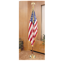 United States (U.S.) Indoor Flag Display Set