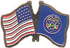 Utah/United States of America (USA) Friendship Pin