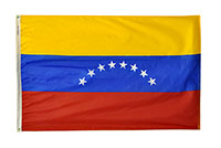 Venezuela (Civil) Courtesy Nylon Boat Flag