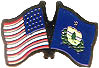 Vermont/United States of America (USA) Friendship Pin