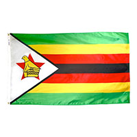 Zimbabwe Outdoor Nylon Flag