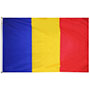 Andorra (Civil) Courtesy Nylon Boat Flag