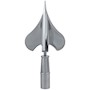 Army Spear, 7 Inch (in) Chrome Parade Pole Ornament
