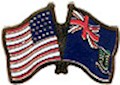 British Virgin Is./United States of America (USA) Friendship Pin