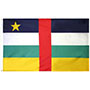Central African Republic Nylon Flags