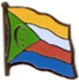 Comoros Lapel Pin