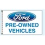 Ford Preowned Authorized Automobile Dealer Nylon Flag