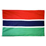 Gambia Outdoor Nylon Flag