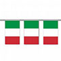 Italy, 60 Feet (ft) Pennant Polyethylene Flag String
