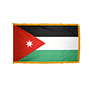 Jordan Indoor Nylon Flag with Fringe