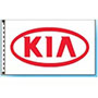 Kia Authorized Automobile Dealer Nylon Flag