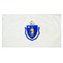 Massachusetts State Nylon Flag