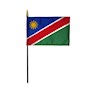 4 Inch (in) Height x 6 Inch (in) Length Namibia Nylon Desktop Flag