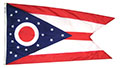 Ohio State Nylon Flag