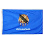 Oklahoma State Nylon Flag