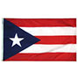 Puerto Rico State Nylon Flag