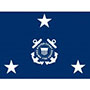 Coast Guard 3 Star Vice Admiral Flags