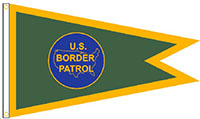 United States Border Patrol (USBP) Pennant Flags United States Border Patrol (USBP) Pennant Flags