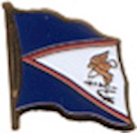 American Samoa Flag Lapel Pin