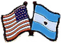 Argentina/United States of America (USA) Friendship Pin