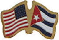 Cuba/United States of America (USA) Friendship Pin