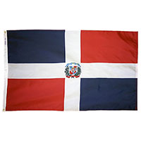 Dominican Republic Outdoor Nylon Flag