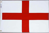 England Saint George Cross Courtesy Nylon Boat Flag