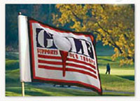 Custom Golf Course and Golf Tournament Flags
