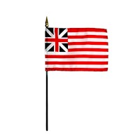Grand Union 4 Inch (in) Height x 6 Inch (in) Length Desktop Flag