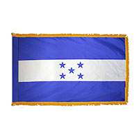 Honduras Indoor Nylon Flag with Fringe