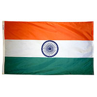 India Outdoor Nylon Flag