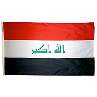 Iraq Outdoor Nylon Flag