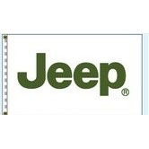 Jeep Authorized Automobile Dealer Nylon Flag