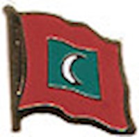 Maldives Lapel Pin