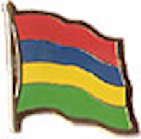 Mauritius Lapel Pin