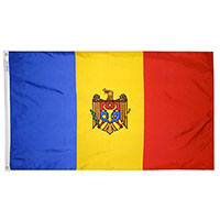 Moldova Outdoor Nylon Flag