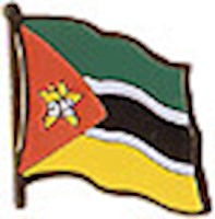 Mozambique Lapel Pin