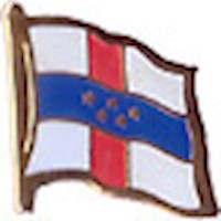 Netherlands Antilles Lapel Pin