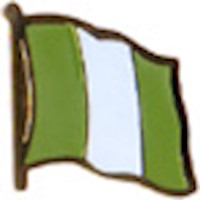 Nigeria Lapel Pin