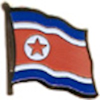 North Korea Lapel Pin