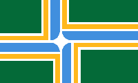 Portland City Nylon Flags