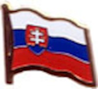 Slovak Republic Lapel Pin