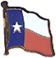 Texas Flag Lapel Pin