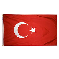 Turkey Nylon Flag