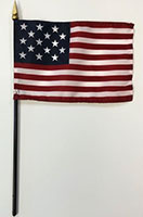 15 Star Spangled Banner 4 Inch (in) Height x 6 Inch (in) Length Desktop Flag