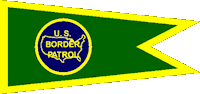 United States Border Patrol (USBP) Pennant Flags