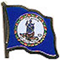 Virginia Flag Lapel Pin